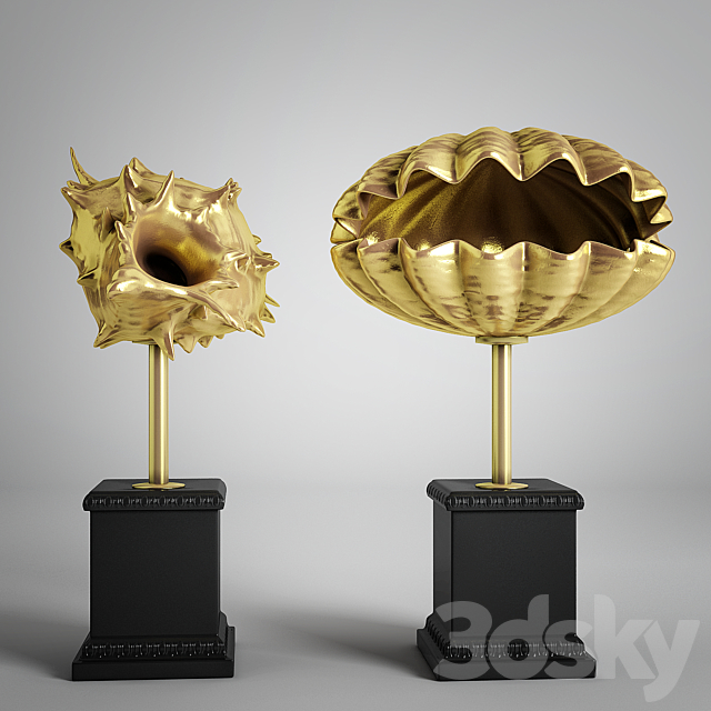 sea ​​gold set 3DS Max Model - thumbnail 3