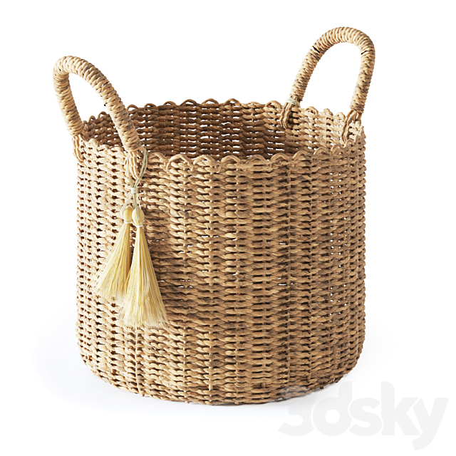 Serena & Lily Big Sur Baskets 3DSMax File - thumbnail 3