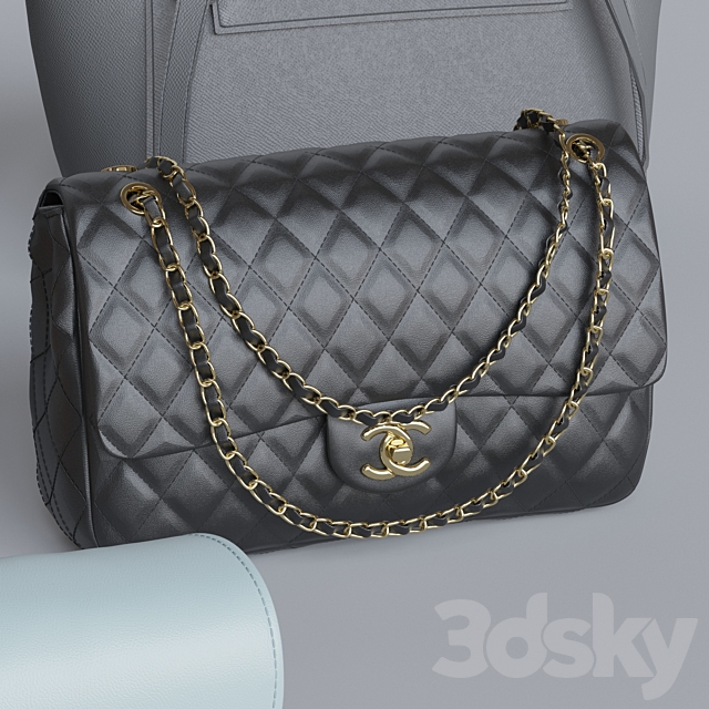 Set of bags 2 3DSMax File - thumbnail 5