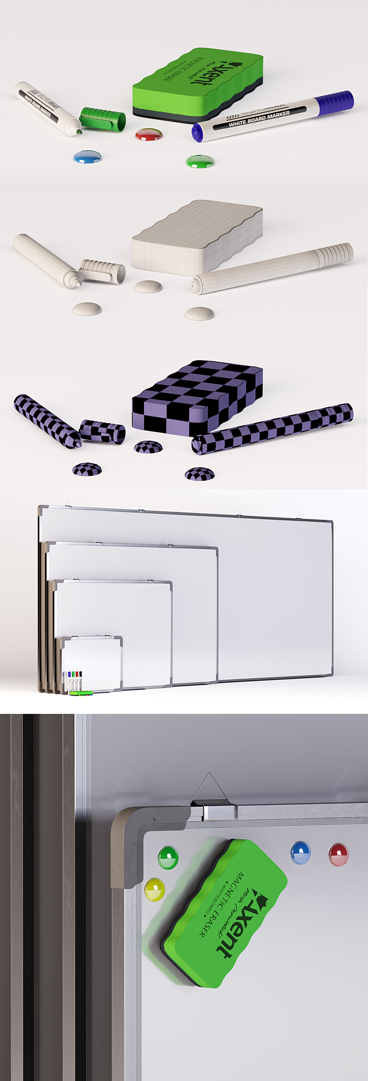 Set of magnetic boards FORPUS 3DS Max - thumbnail 2