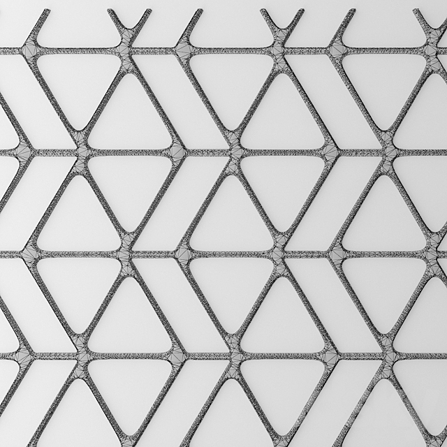 Set. The grille panel. Lattice. panel. pattern. art. abstraction. decorative. interior. wall decor 3DSMax File - thumbnail 3