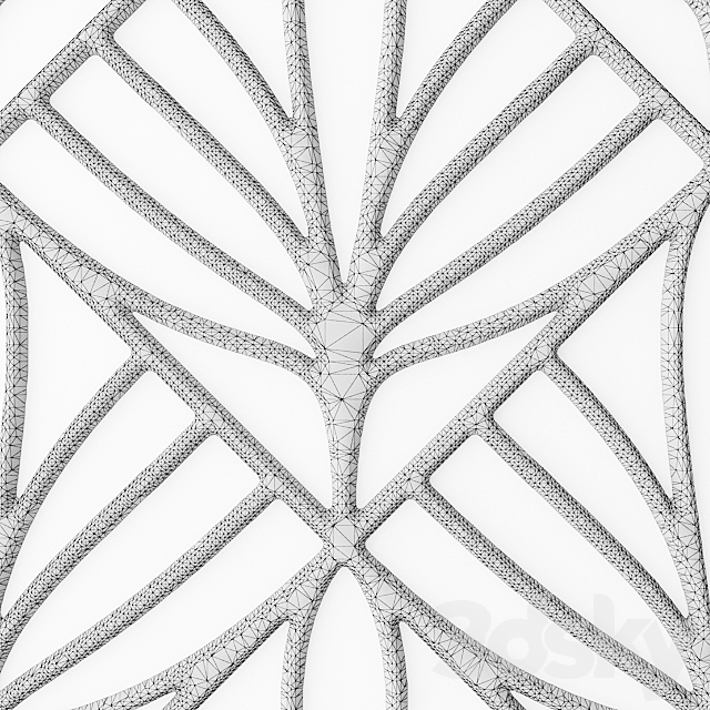 Set. The grille panel. Lattice. panel. pattern. art. abstraction. decorative. interior. wall decor 3DSMax File - thumbnail 3