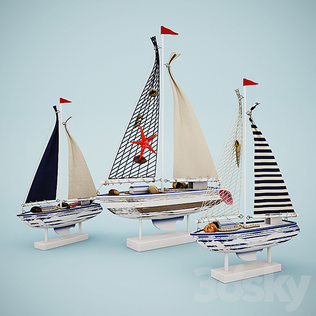 Ships 3DSMax File - thumbnail 1