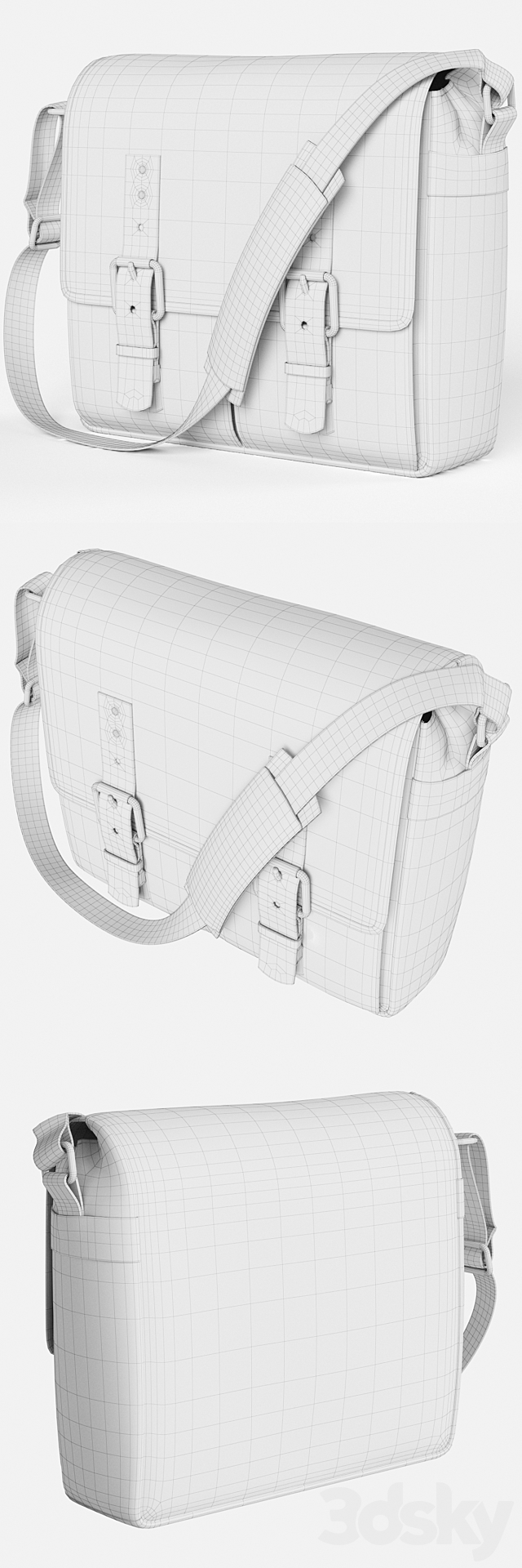 Shoulder bag 3DSMax File - thumbnail 3