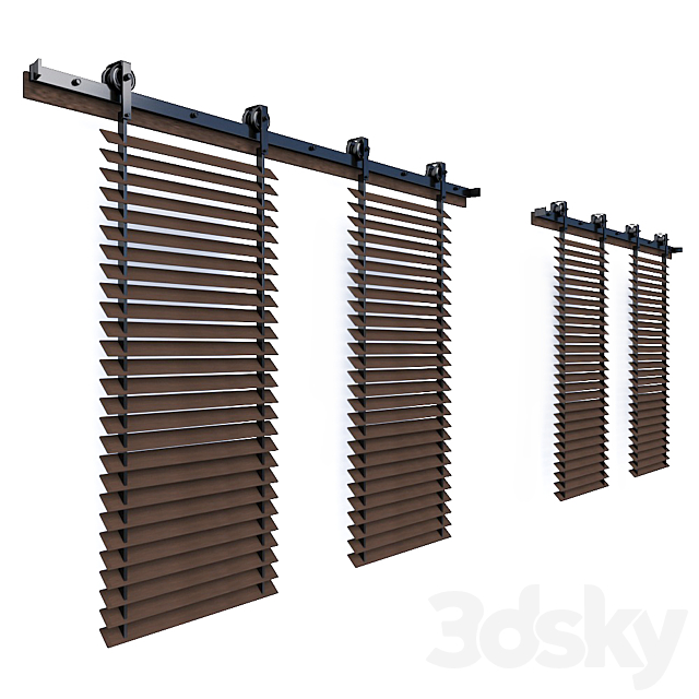 shutters for windows 3DS Max Model - thumbnail 3