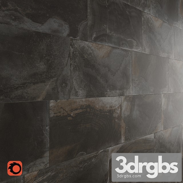 Slate Anthracite Wall Tiles 1 3dsmax Download - thumbnail 1