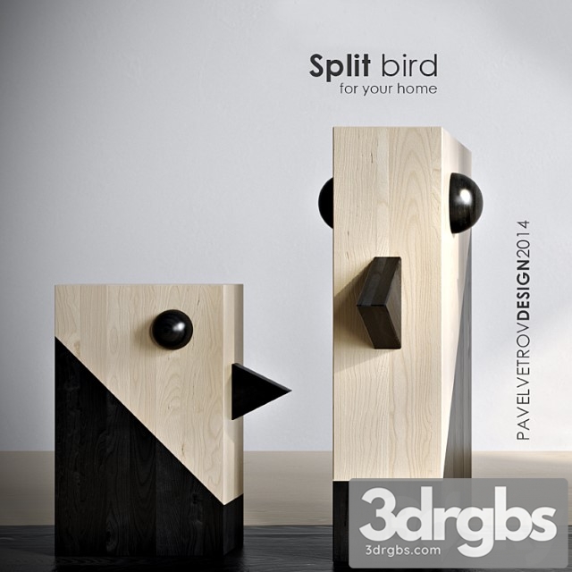 Split bird 3dsmax Download - thumbnail 1