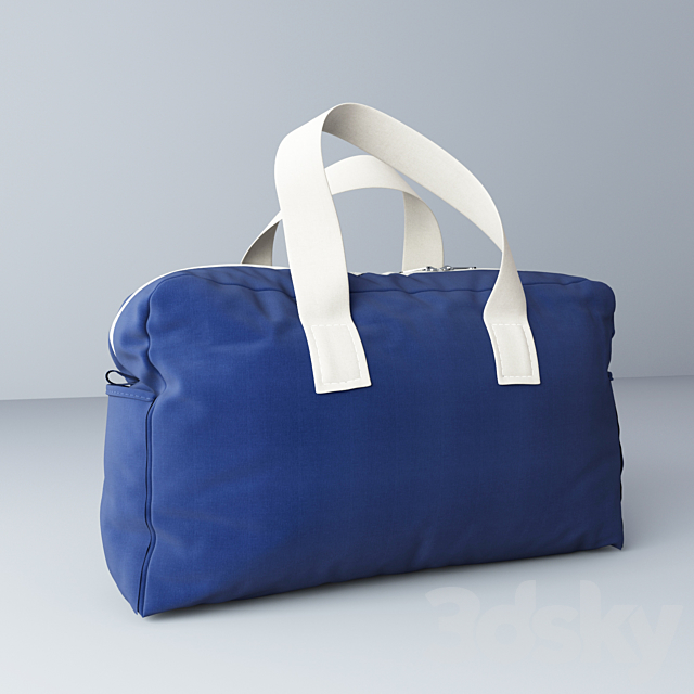 Sport bag 3DS Max Model - thumbnail 3