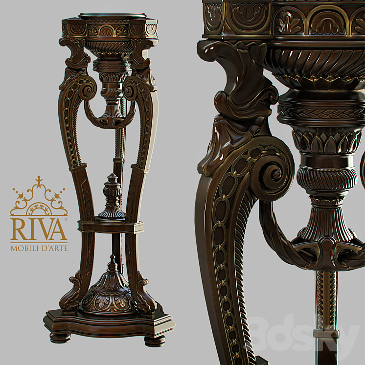 Stand for flowers Riva mobi 3DS Max - thumbnail 1