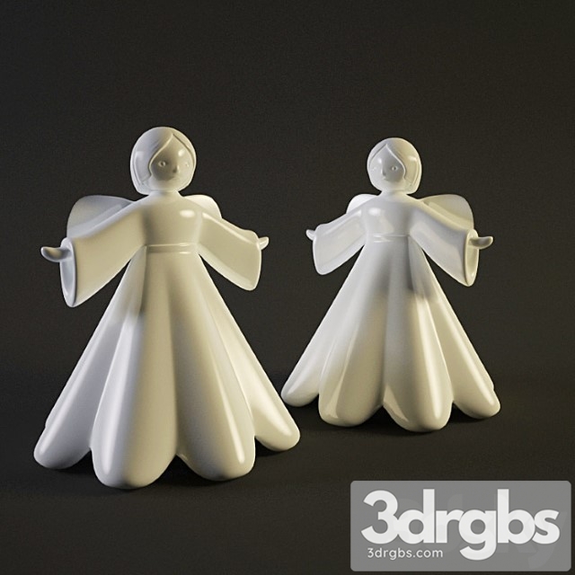 Statue of the angel 3dsmax Download - thumbnail 1