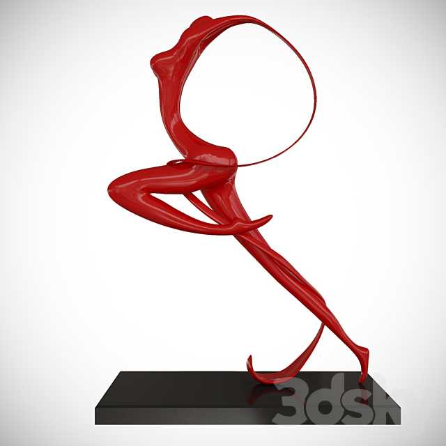 Statuette 3DS Max Model - thumbnail 2