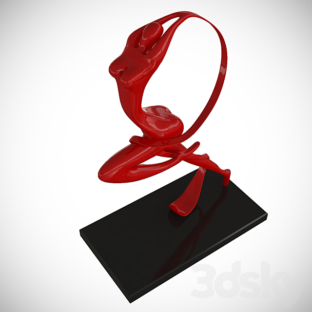 Statuette 3DS Max Model - thumbnail 3