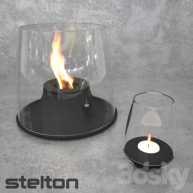 stelton _ Fuego Fuego firelight bio_Tealight holder 3DSMax File - thumbnail 1