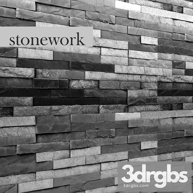 Stone 1 3dsmax Download - thumbnail 1