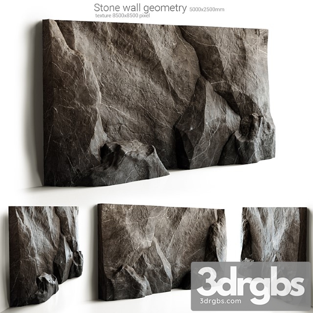 Stone Wall 2 1 3dsmax Download - thumbnail 1