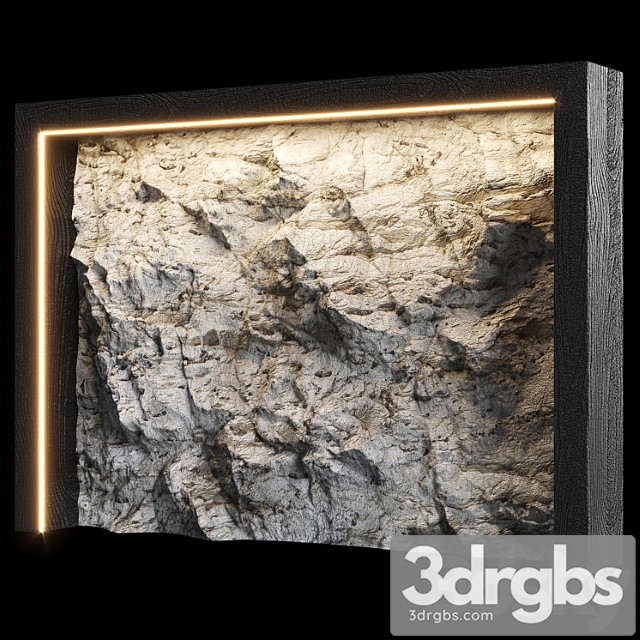 Stone Wall 336 3dsmax Download - thumbnail 1