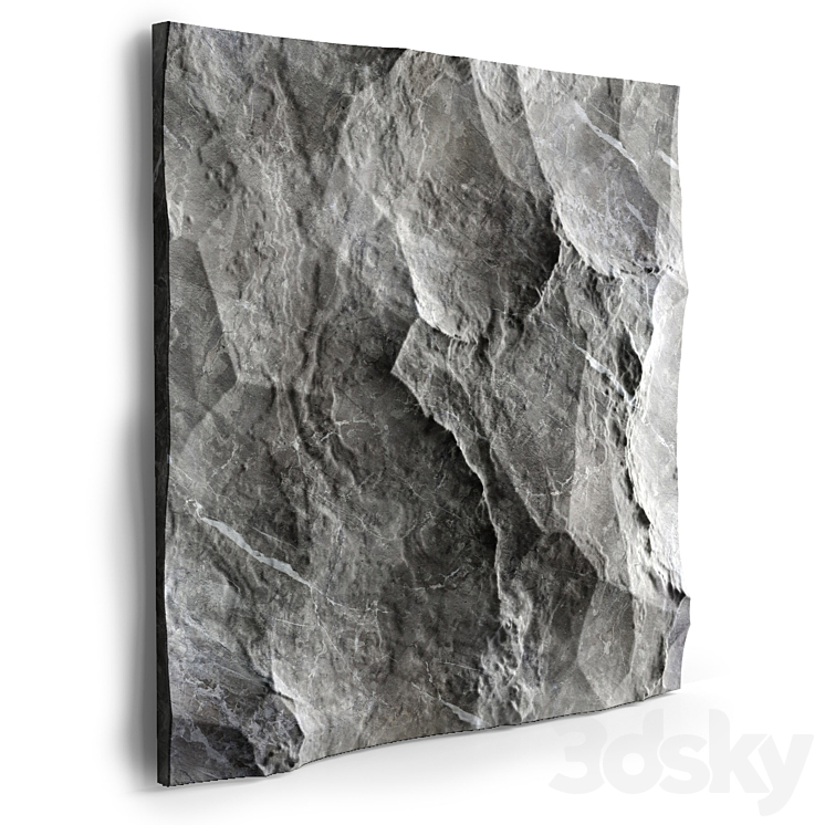 Stone wall 3DS Max - thumbnail 2