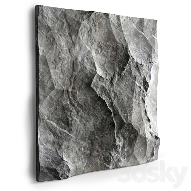 Stone wall 3DSMax File - thumbnail 2