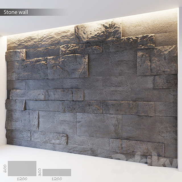 Stone_wall 3DSMax File - thumbnail 1