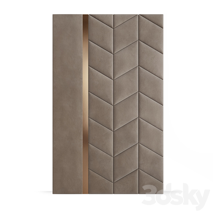 STORE 54 Chevron Wall Panels 3DS Max - thumbnail 1