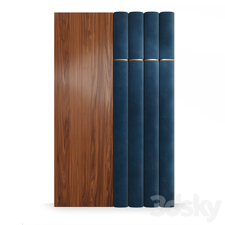 STORE 54 Wall panels Sagano 3DS Max - thumbnail 1