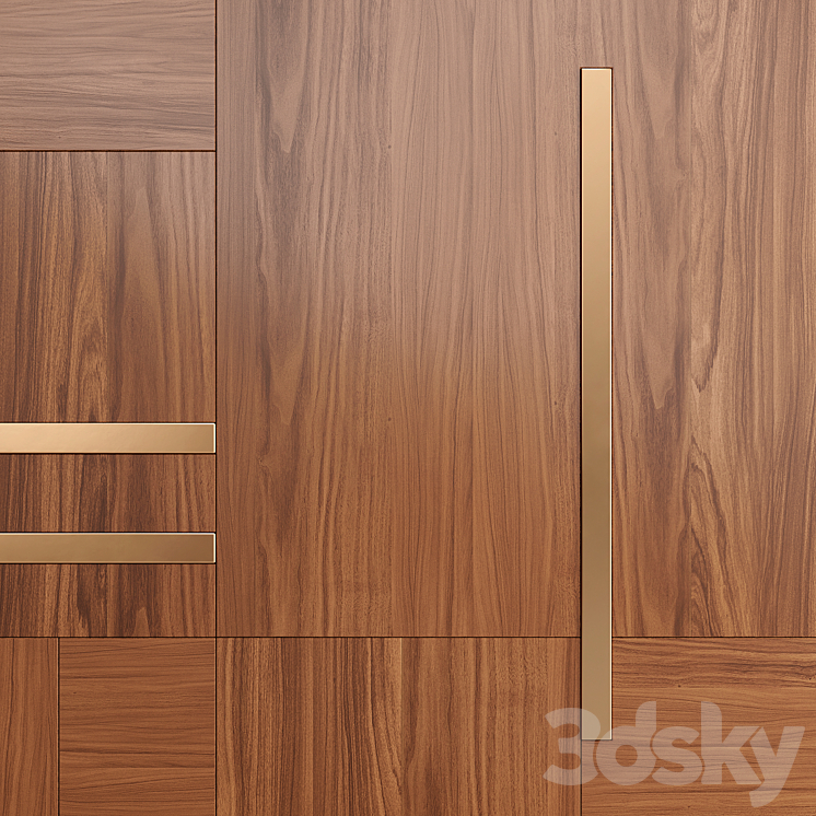 STORE 54 Wall panels Tres 3DS Max - thumbnail 2