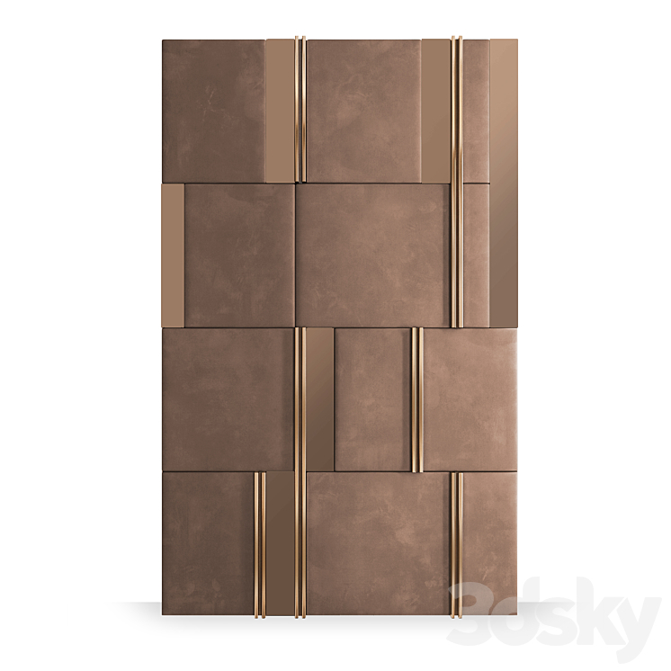 STORE 54 Wall panels Voltaire 3DS Max - thumbnail 1