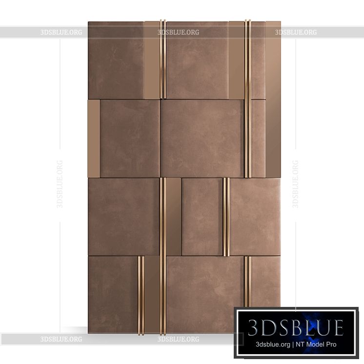 STORE 54 Wall panels Voltaire 3DS Max - thumbnail 3