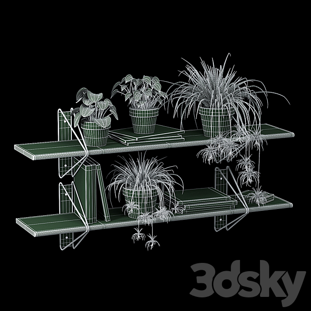 Strut shelving 3DSMax File - thumbnail 3