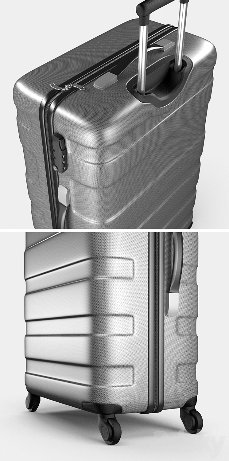 Suitcase PASADENA 3DS Max - thumbnail 2