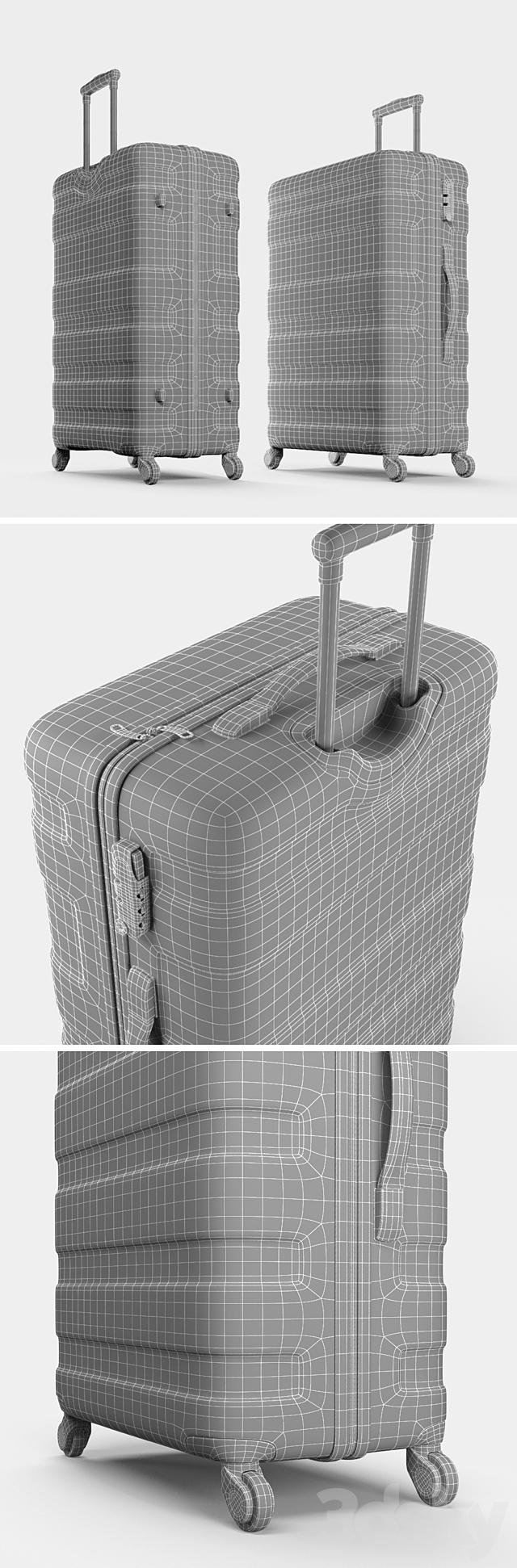 Suitcase PASADENA 3DSMax File - thumbnail 3