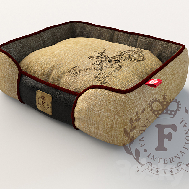 Sunbed for a pet from Fauna International 3DSMax File - thumbnail 1