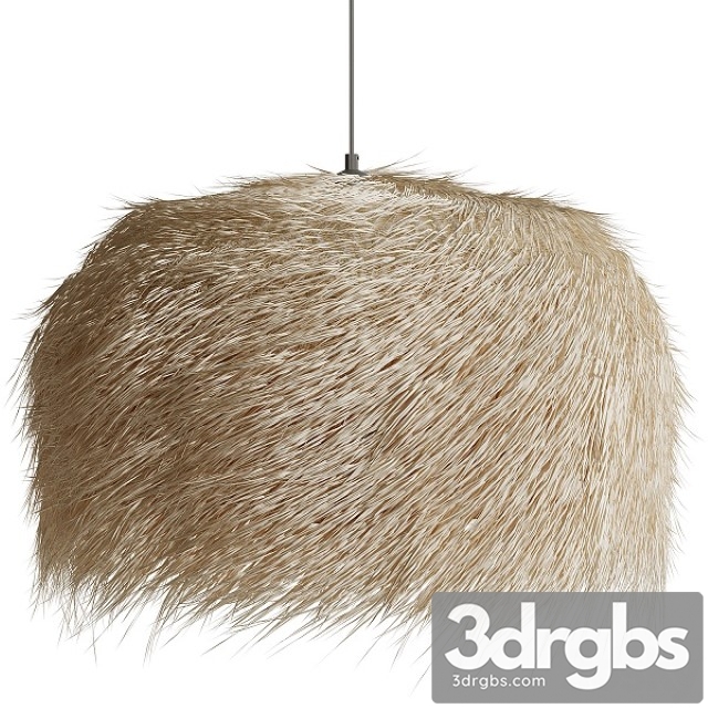 Suspension Demi Boule Palm 3dsmax Download - thumbnail 1