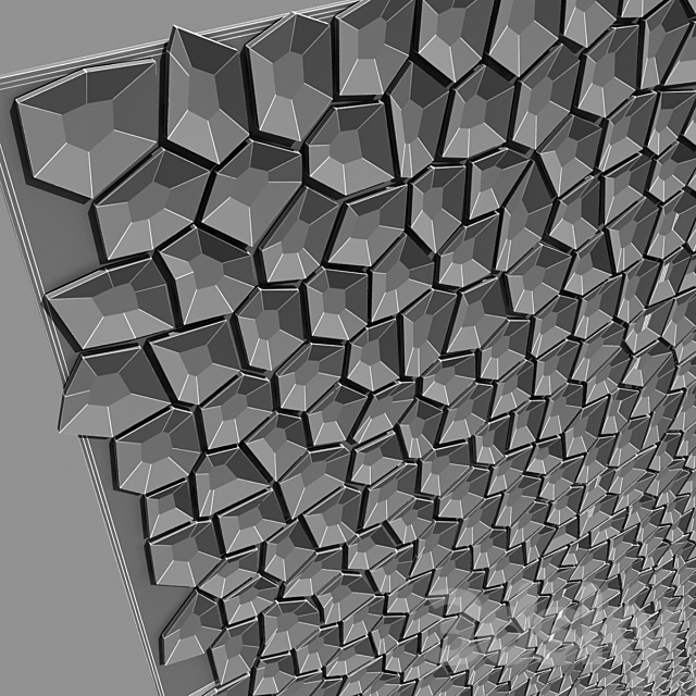 Tile 3d Surface arido 3DS Max Model - thumbnail 3