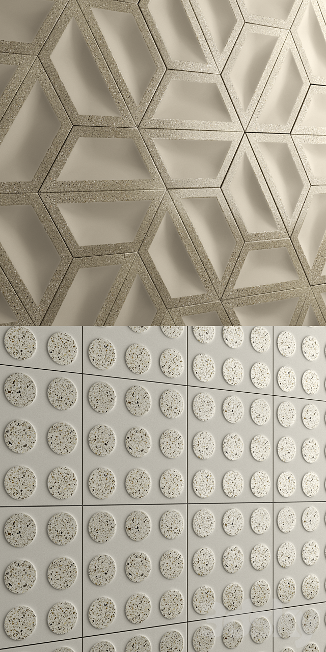 Tile Andy Fleishman from Ann Sacks 3DSMax File - thumbnail 2