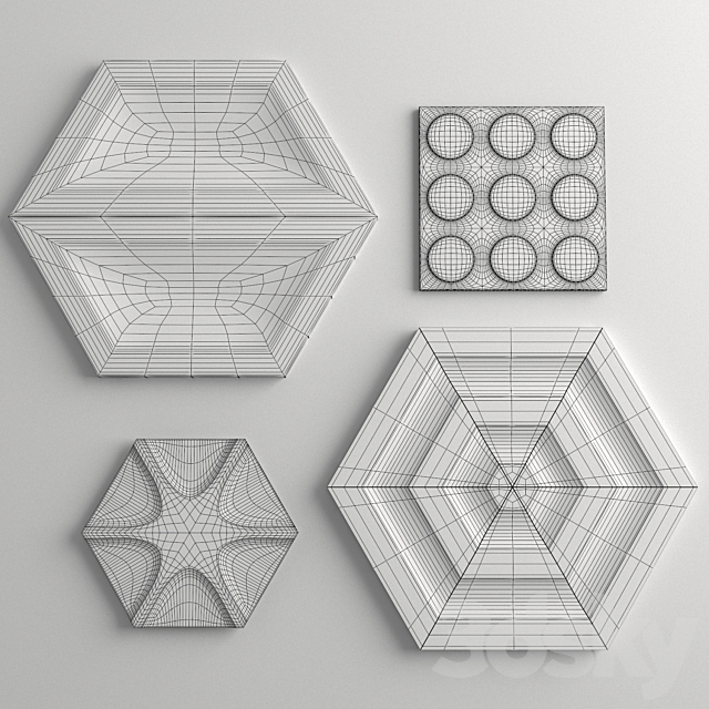 Tile Andy Fleishman from Ann Sacks 3DSMax File - thumbnail 3