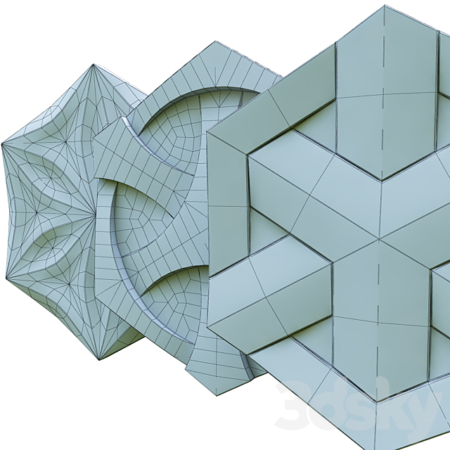 Tile Daniel Ogassian 3ds Max - thumbnail 2