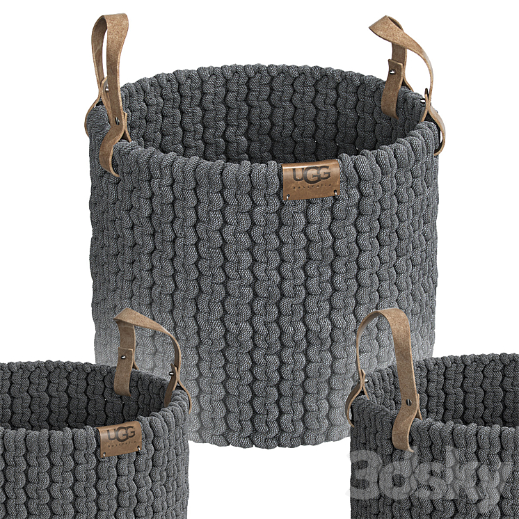 UGG Tulum Laundry Basket 3DS Max - thumbnail 1