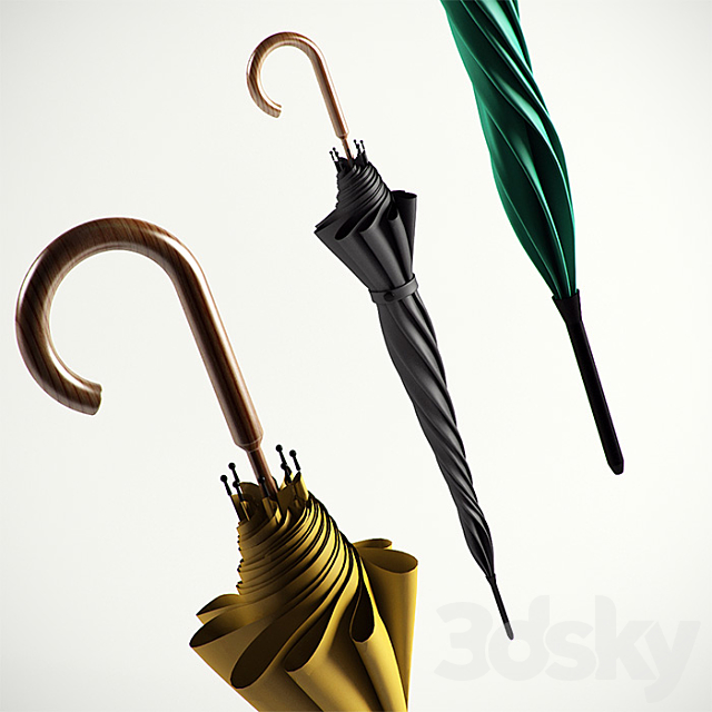 Umbrella 3DSMax File - thumbnail 1