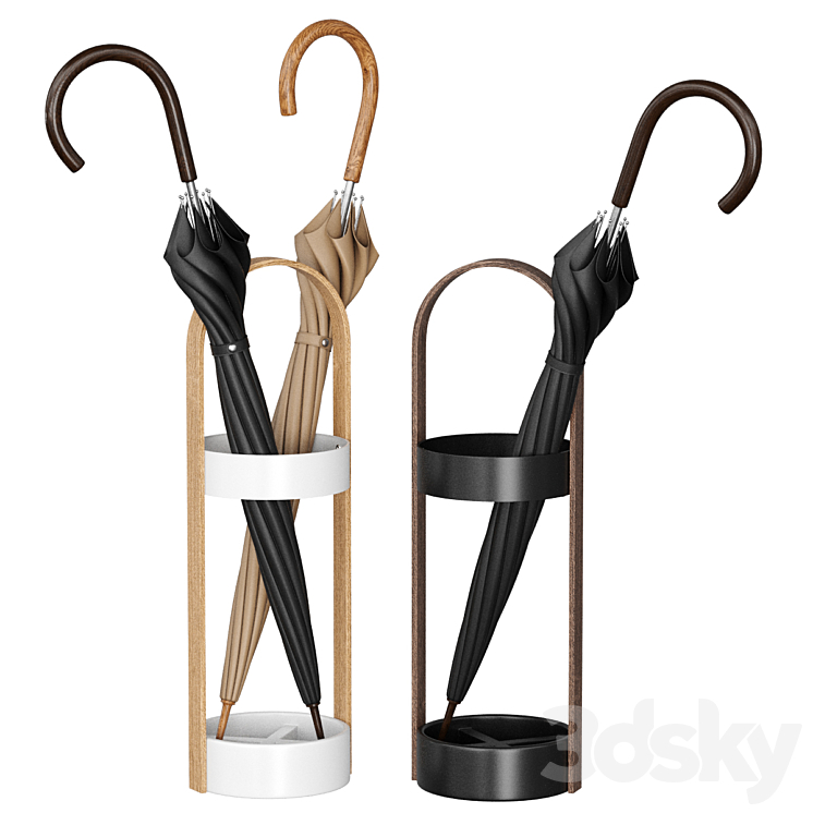 Umbrella stand Bellwood Umbra 3DS Max Model - thumbnail 1