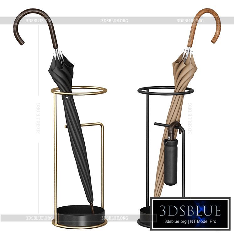 Umbrella stand Minimum Calligaris 3DS Max - thumbnail 3