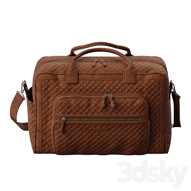 Vera_Bradley_Iconic_Weekender_Travel_Bag 3DSMax File - thumbnail 2