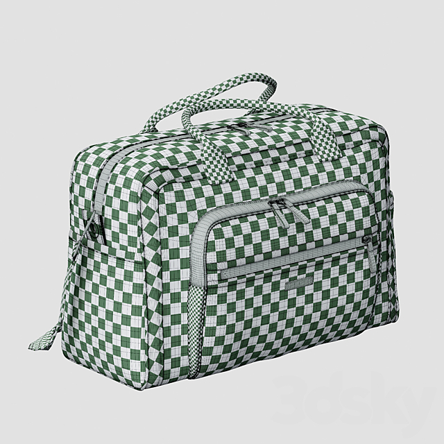 Vera_Bradley_Iconic_Weekender_Travel_Bag 3DSMax File - thumbnail 3