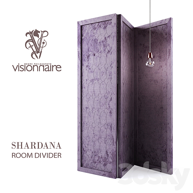 VISIONNAIRE _ Shardana room divider 3DSMax File - thumbnail 1