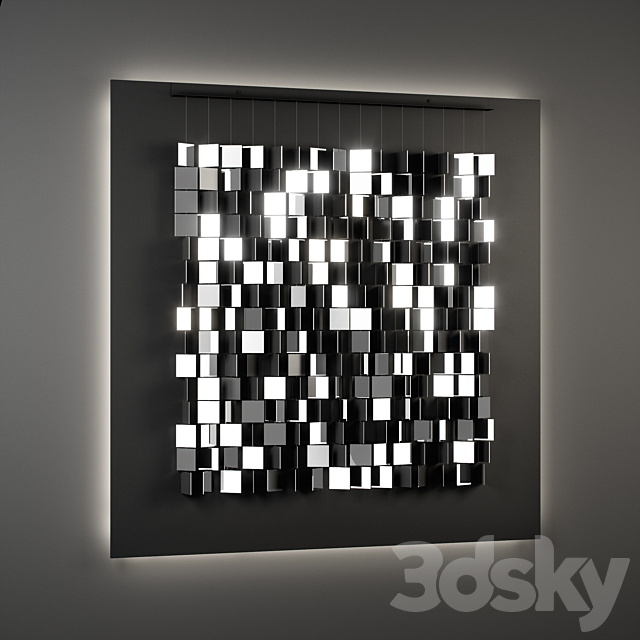 wall decor 01 3DSMax File - thumbnail 2