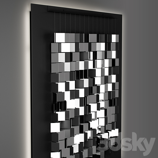 wall decor 01 3DSMax File - thumbnail 4