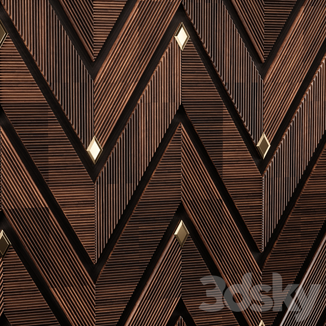 wall decor 06 3DS Max Model - thumbnail 2