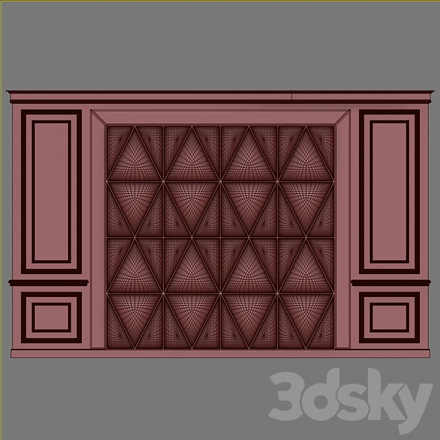 Wall decor 3DSMax File - thumbnail 2