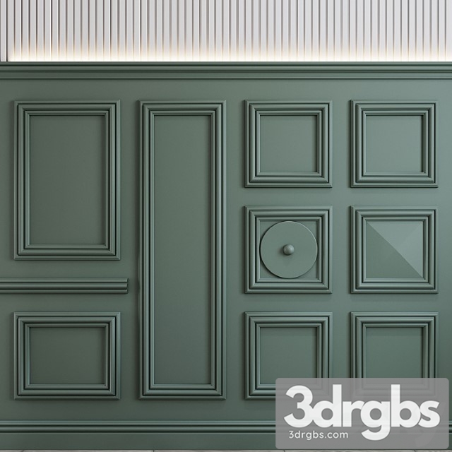 Wall Decor Mp084 001 Orac Decor 3dsmax Download - thumbnail 1