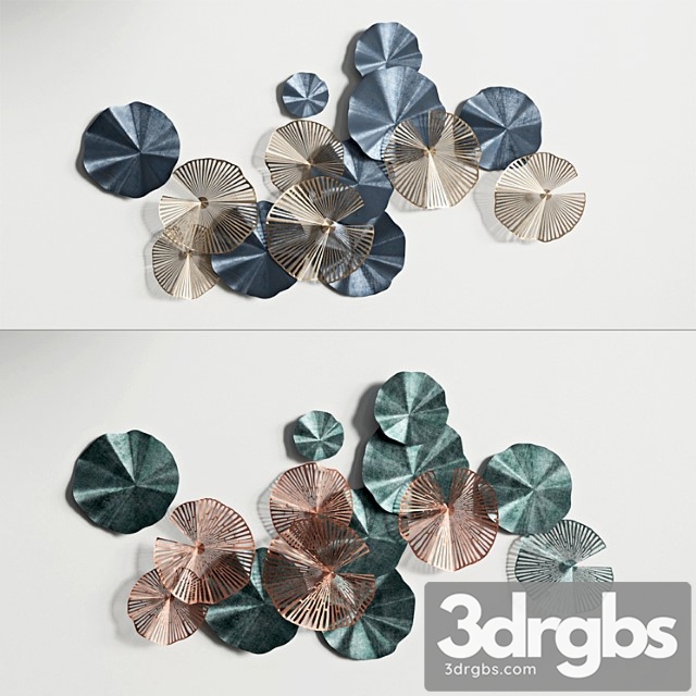 Wall decor_3 3dsmax Download - thumbnail 1